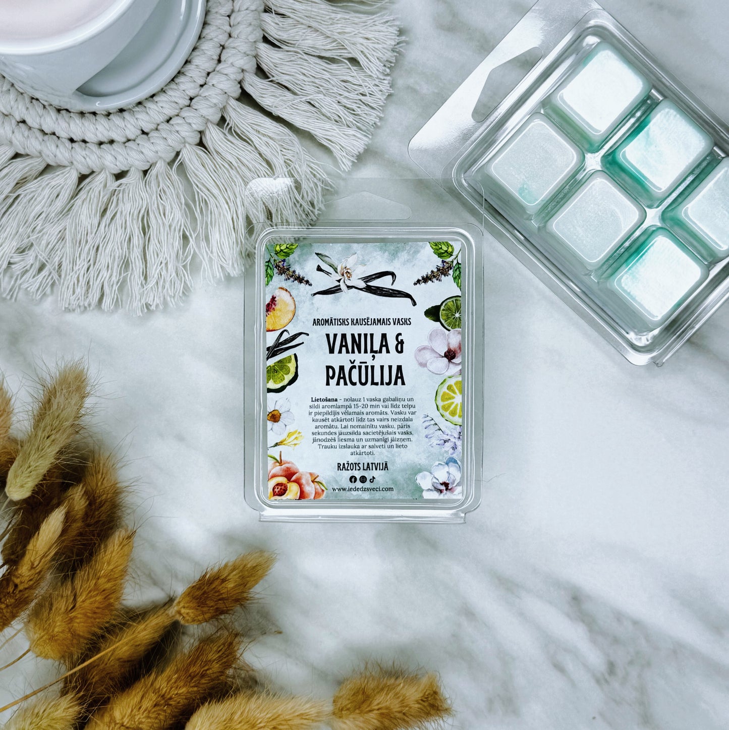 Kausējams aromātiskais vasks, 70 g BRĀĶIS