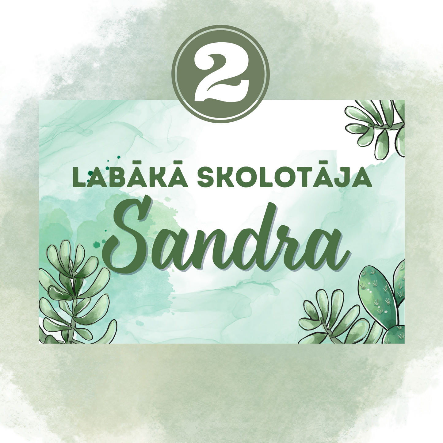 Personalizable scented wax "Peppermint"