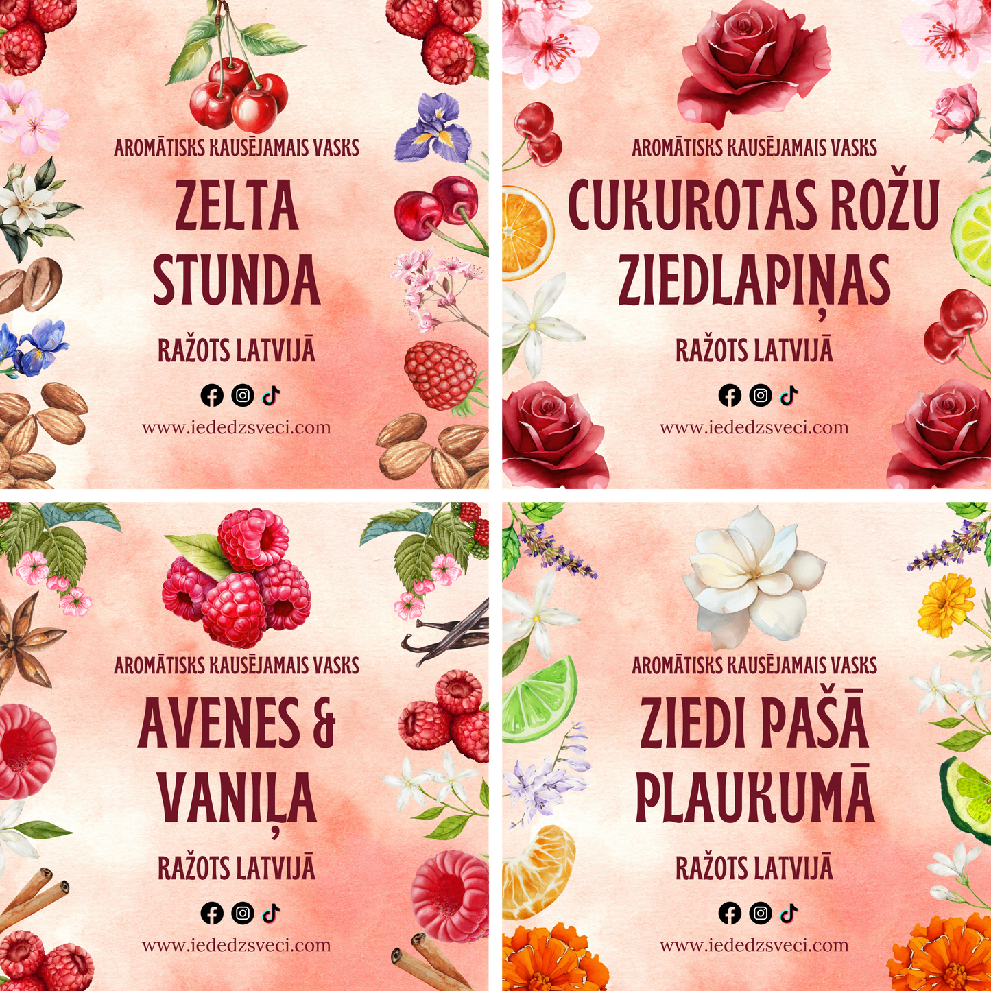 Meltable scented wax, 30 g