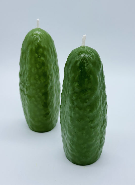 Rapšu vaska svece “Gurķis”