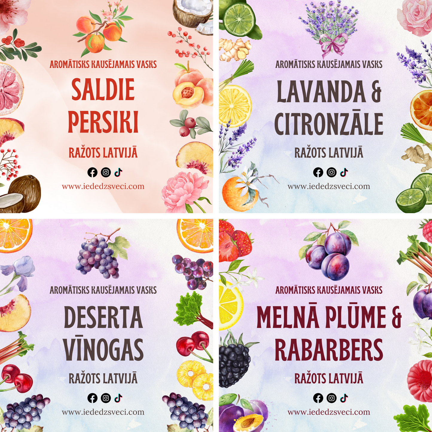 Meltable scented wax, 30 g