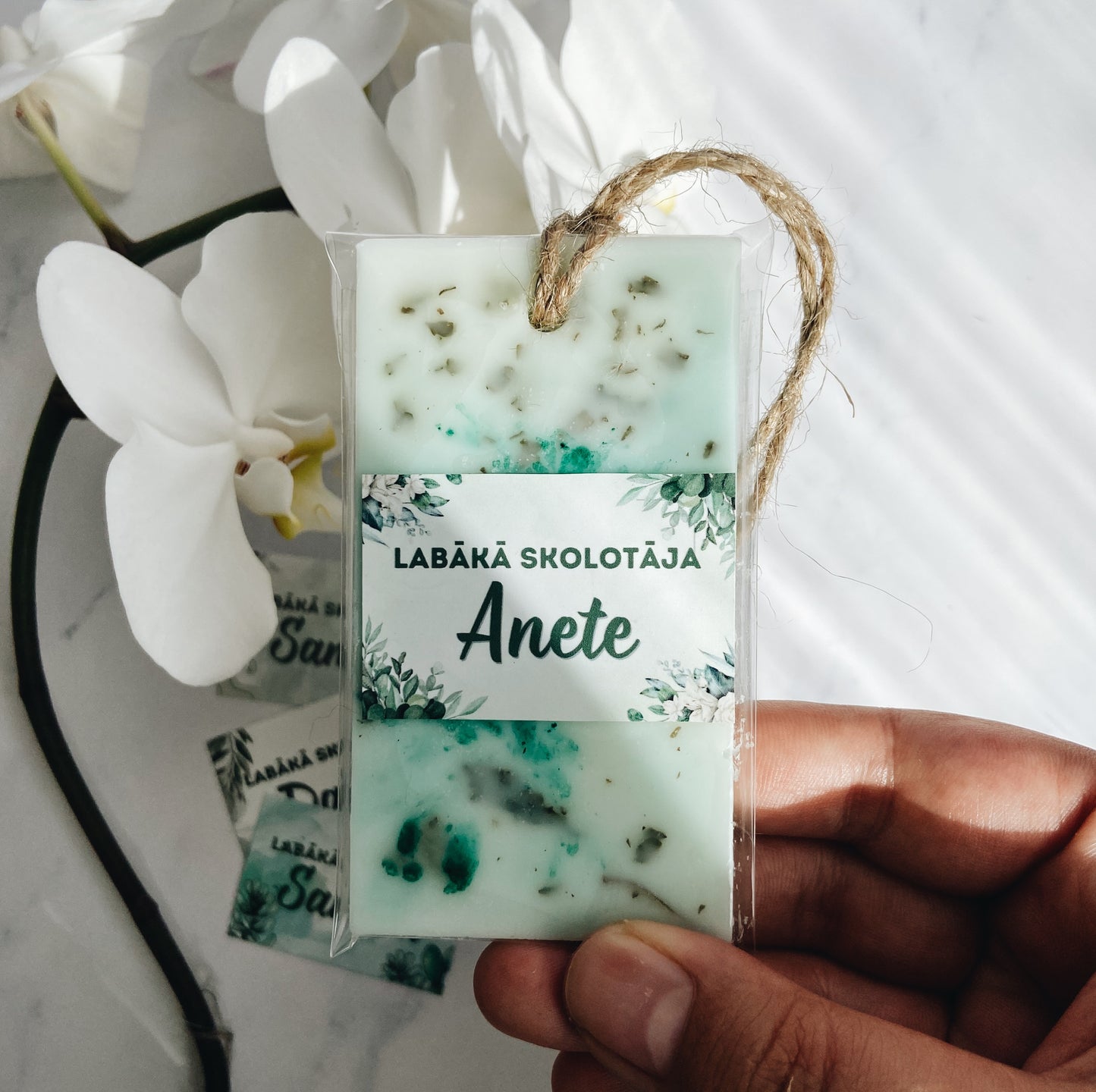 Personalizable scented wax "Peppermint"