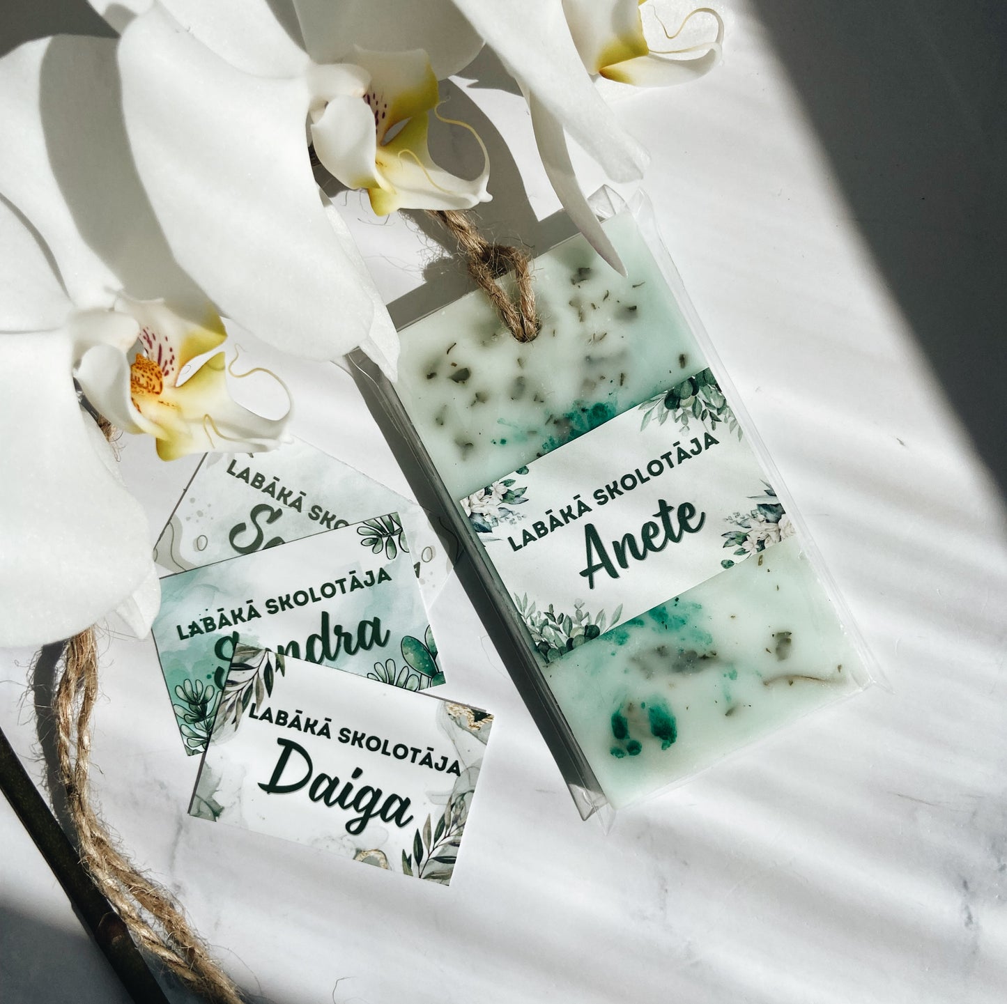 Personalizable scented wax "Peppermint"