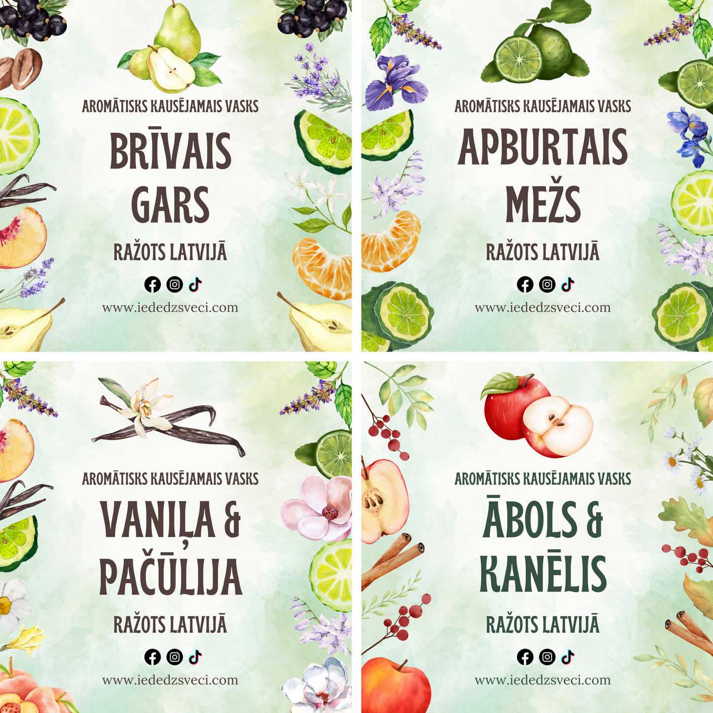 Meltable scented wax, 30 g