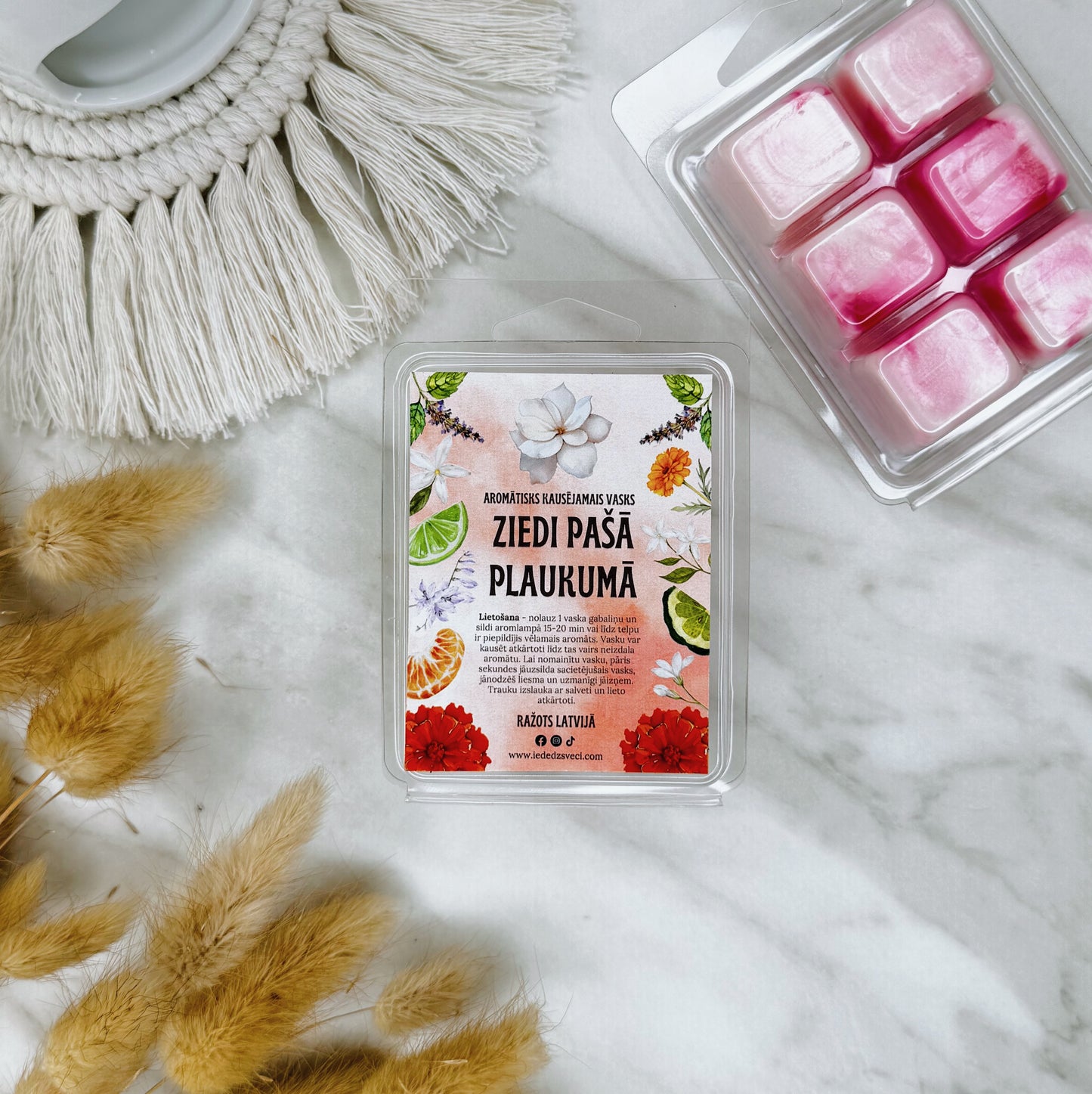 Kausējams aromātiskais vasks, 70 g BRĀĶIS