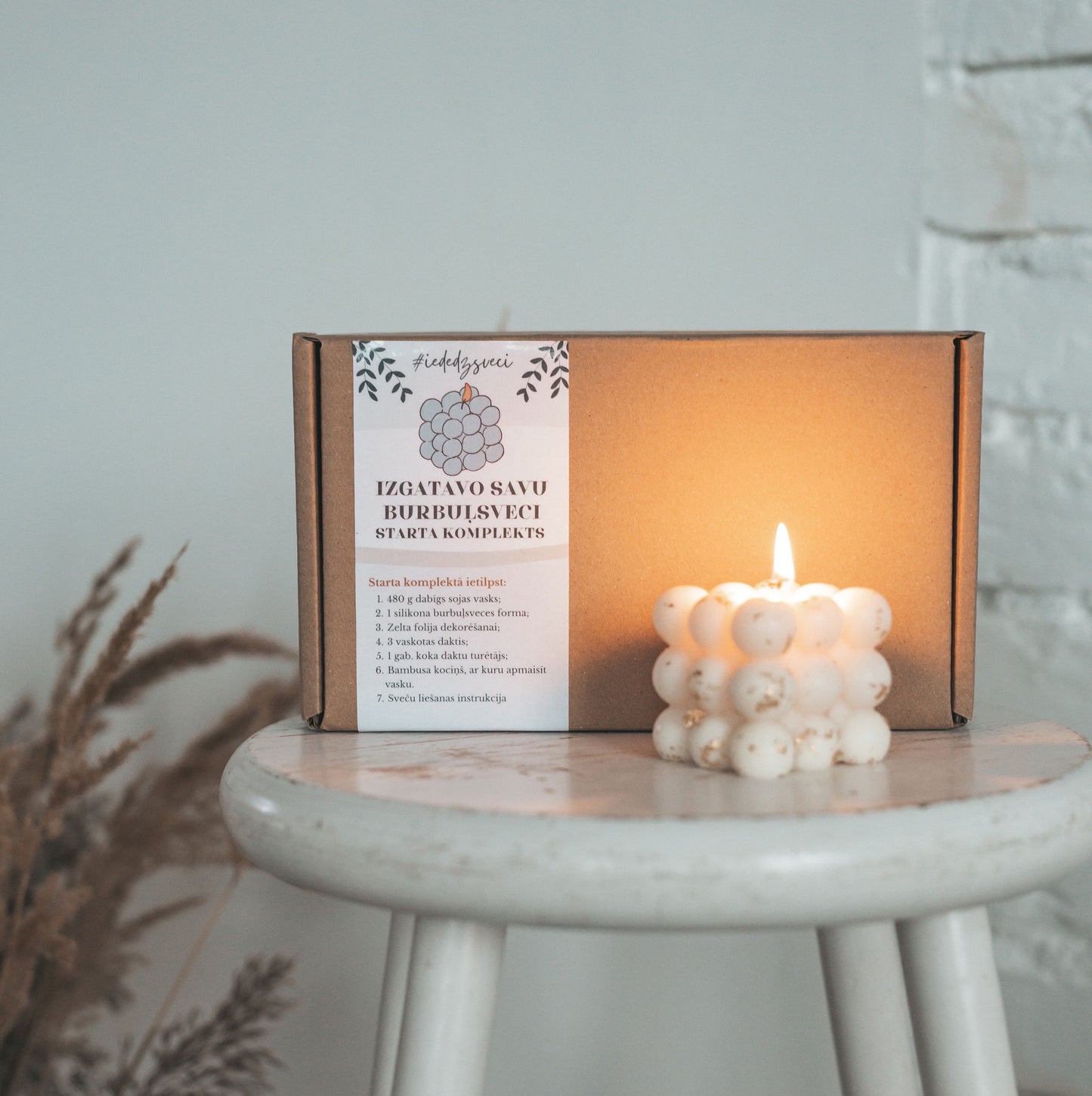 Bubble candle casting starter kit