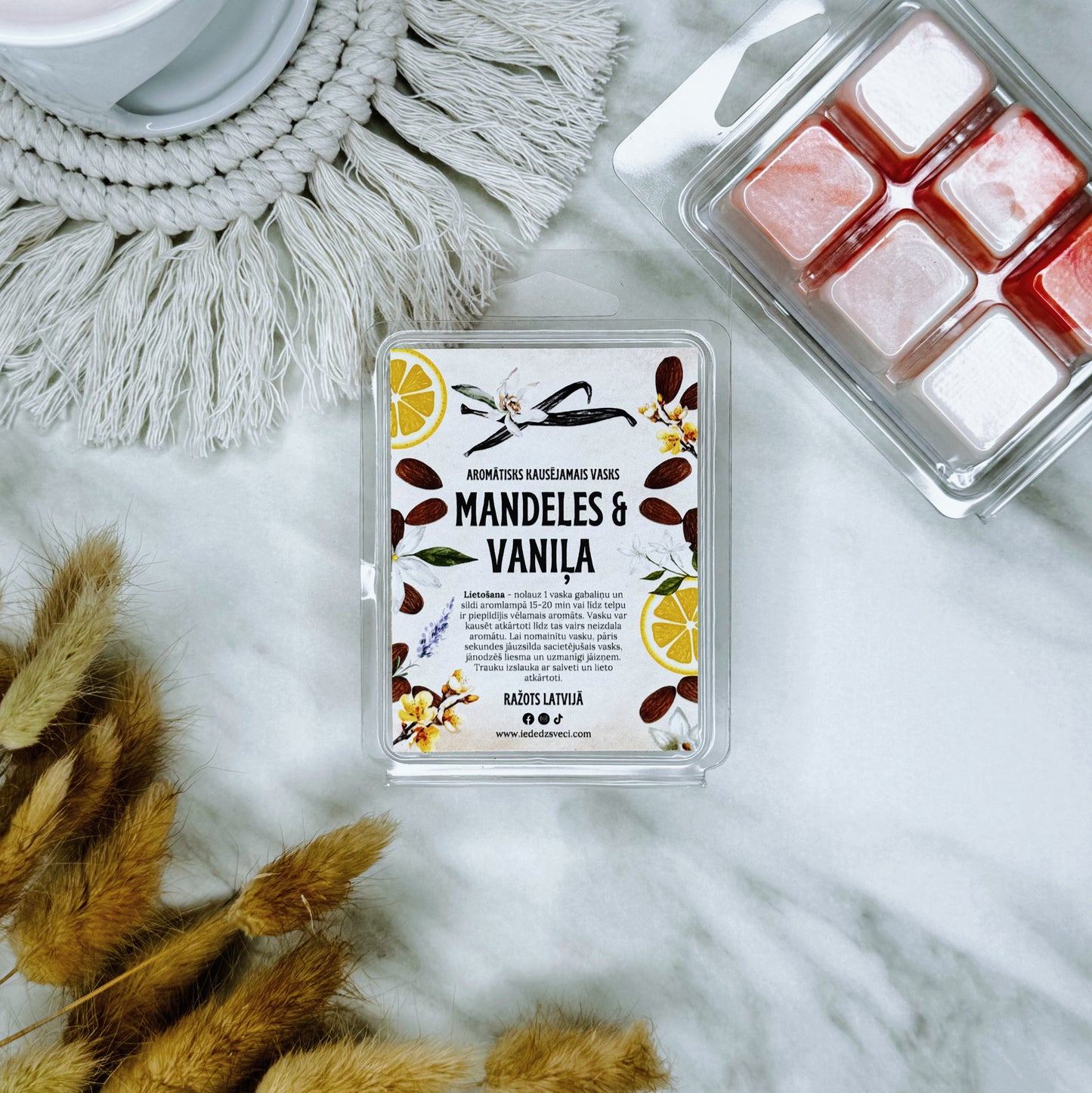 Kausējams aromātiskais vasks, 70 g BRĀĶIS