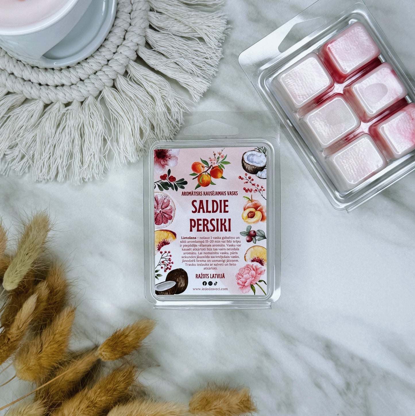 Kausējams aromātiskais vasks, 70 g BRĀĶIS