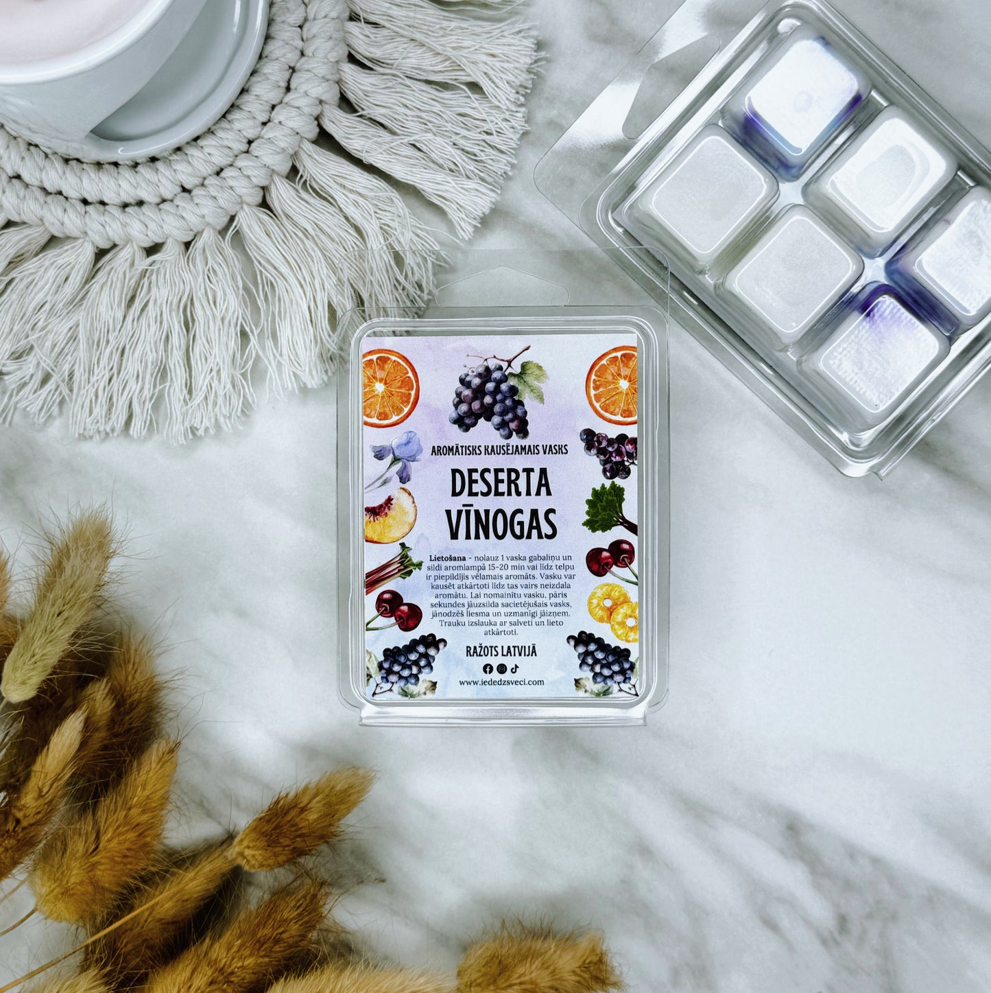 Kausējams aromātiskais vasks, 70 g BRĀĶIS