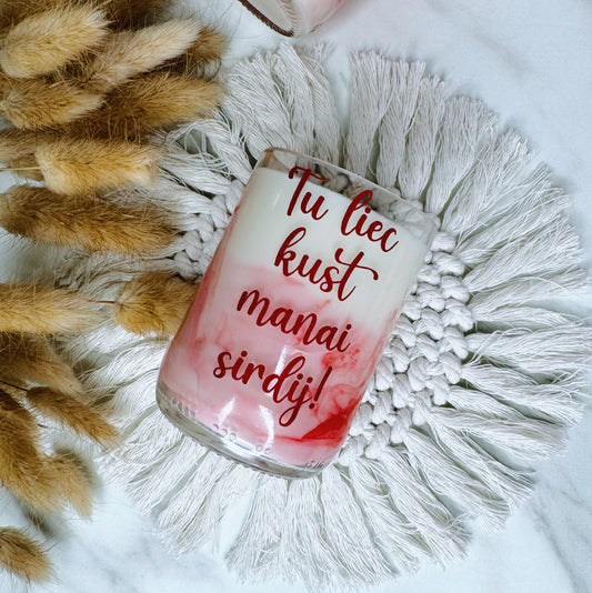 "You Make My Heart Melt" Soy Wax Candle