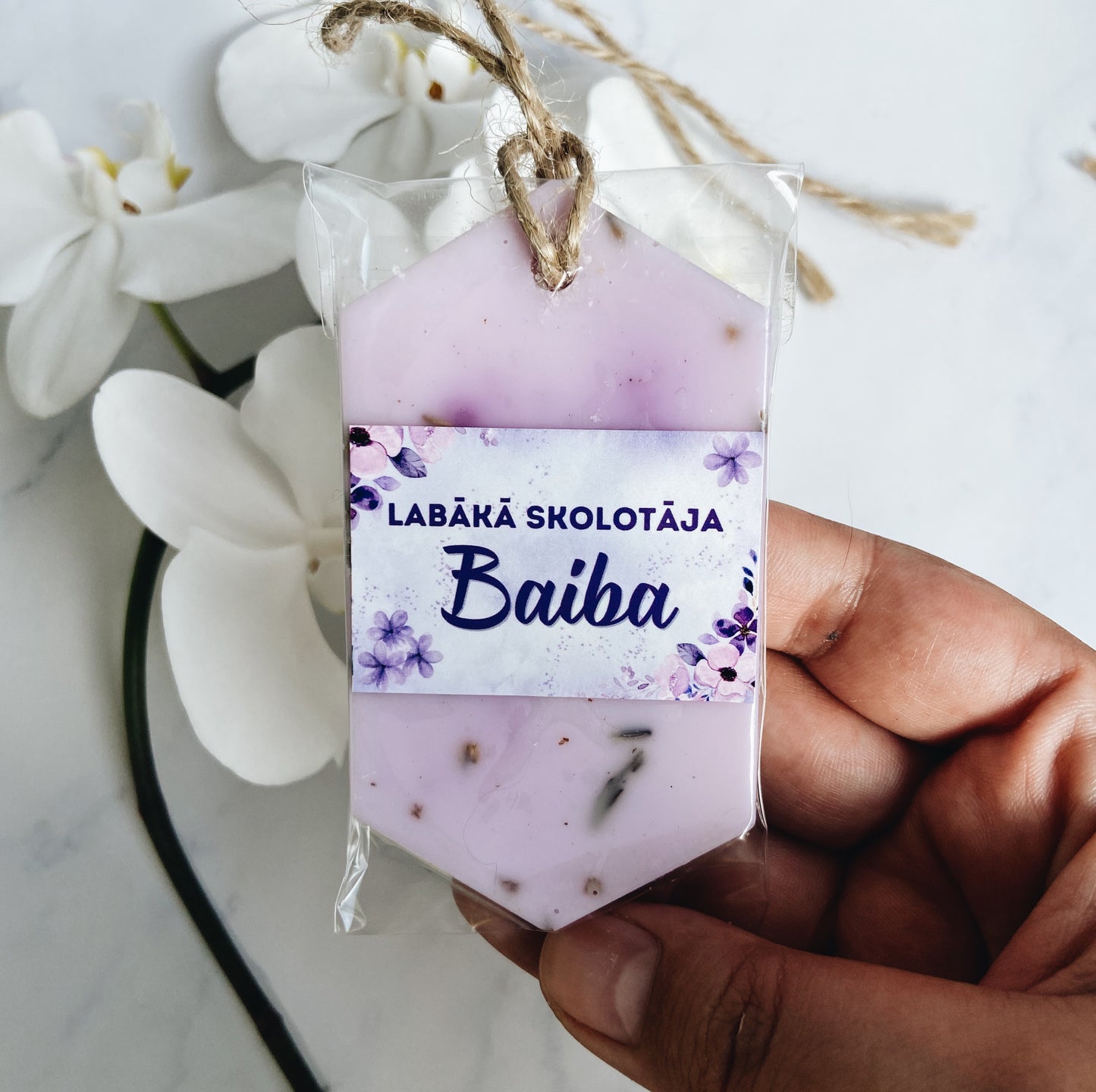Personalizable scented wax "Lavender"