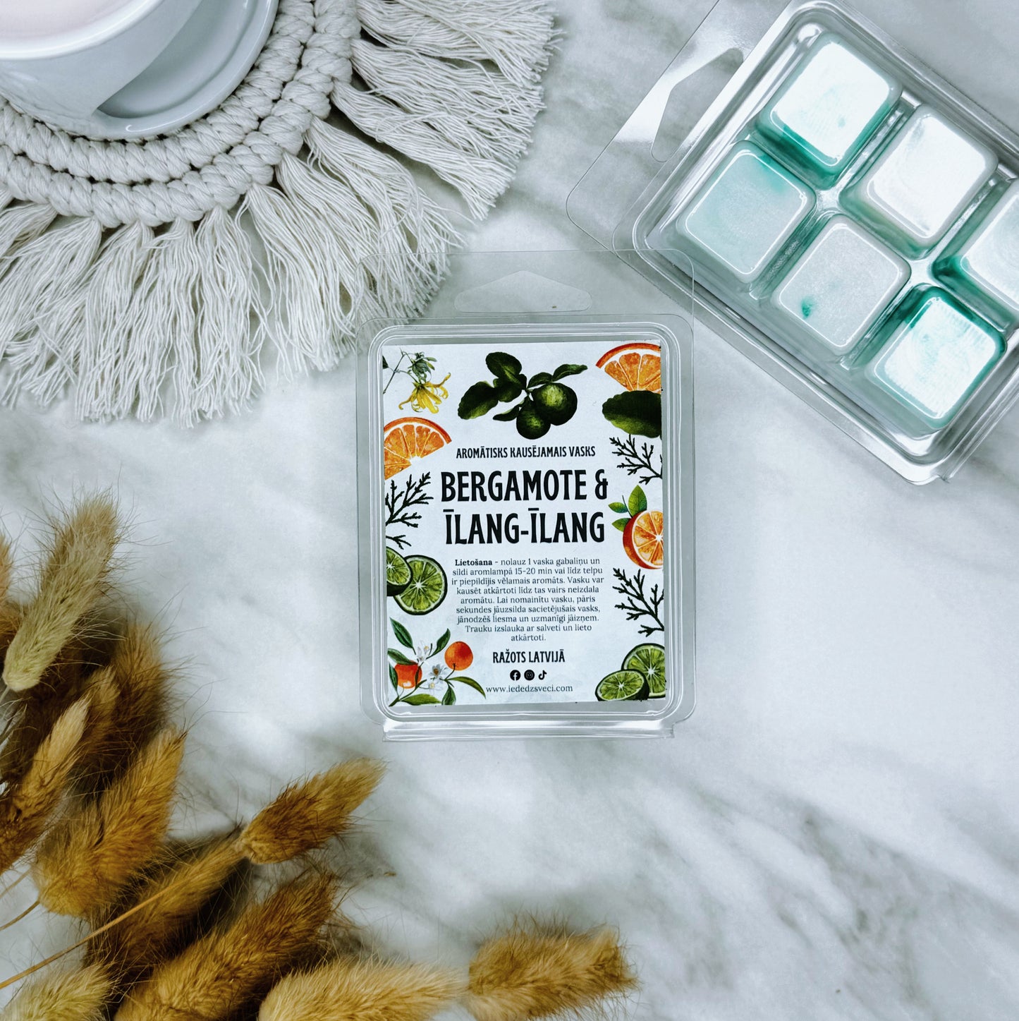 Kausējams aromātiskais vasks, 70 g BRĀĶIS