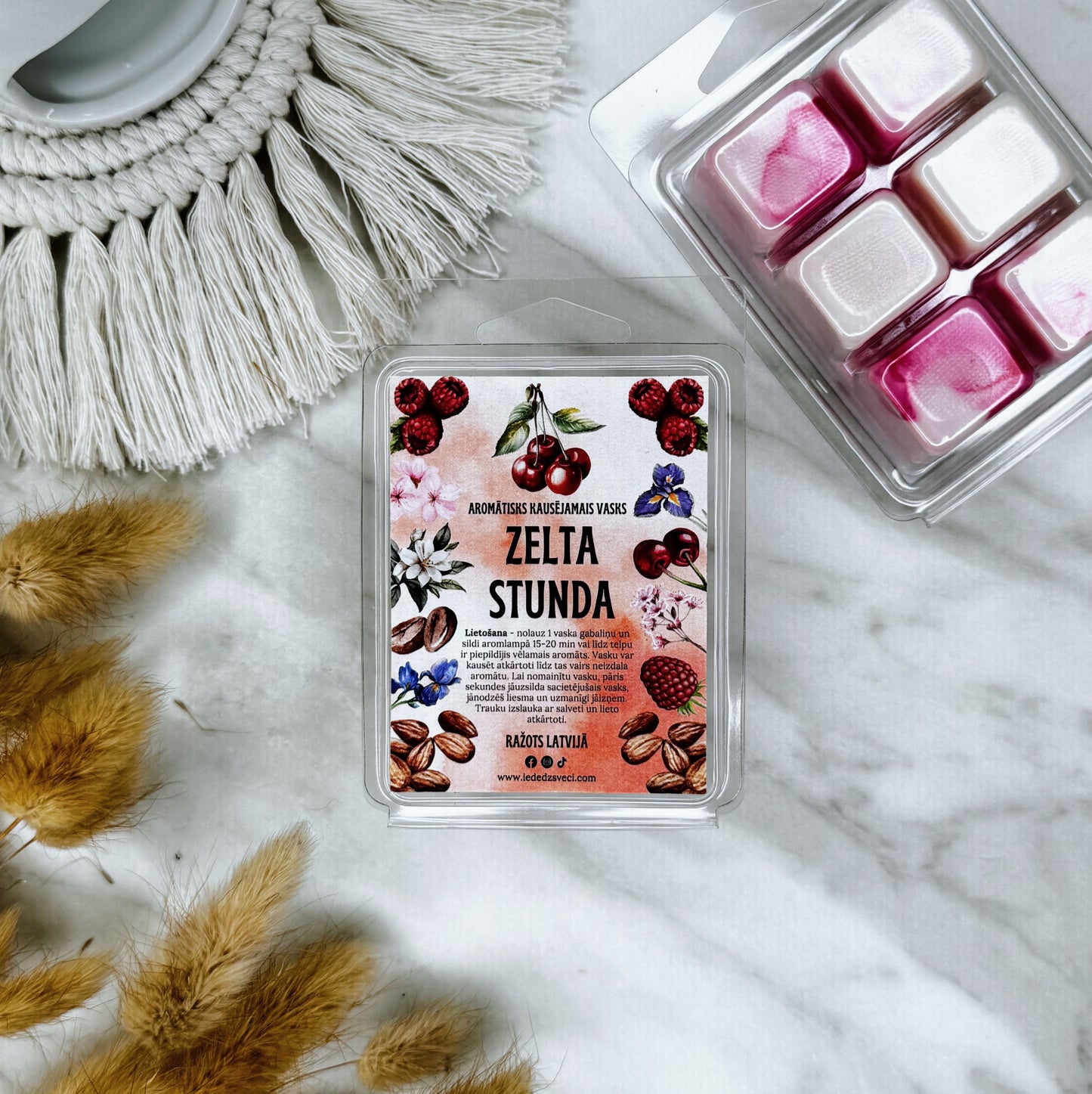 Kausējams aromātiskais vasks, 70 g BRĀĶIS