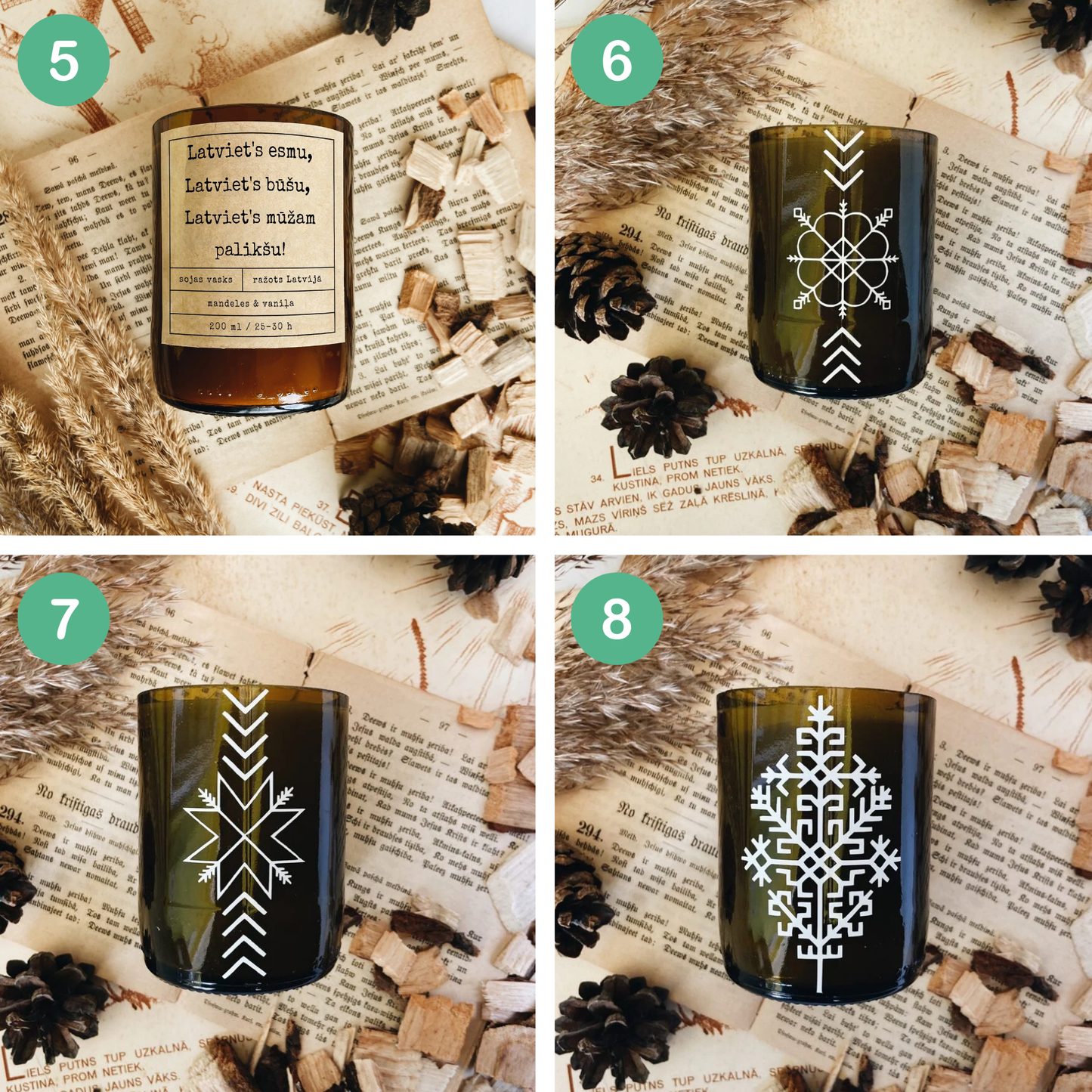 “Esmu brāķis” sojas vaska svece