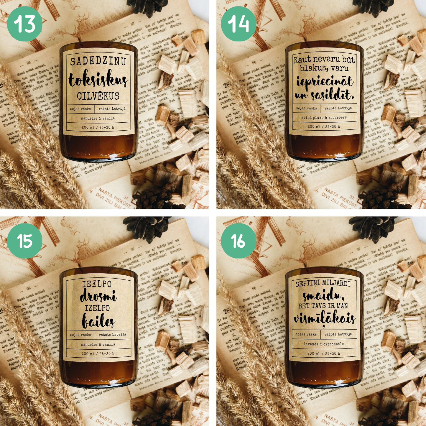 “Esmu brāķis” sojas vaska svece