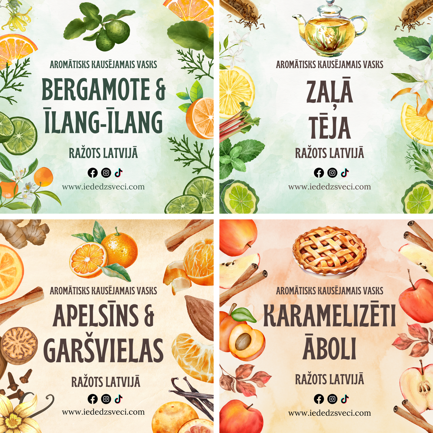 Meltable scented wax, 30 g