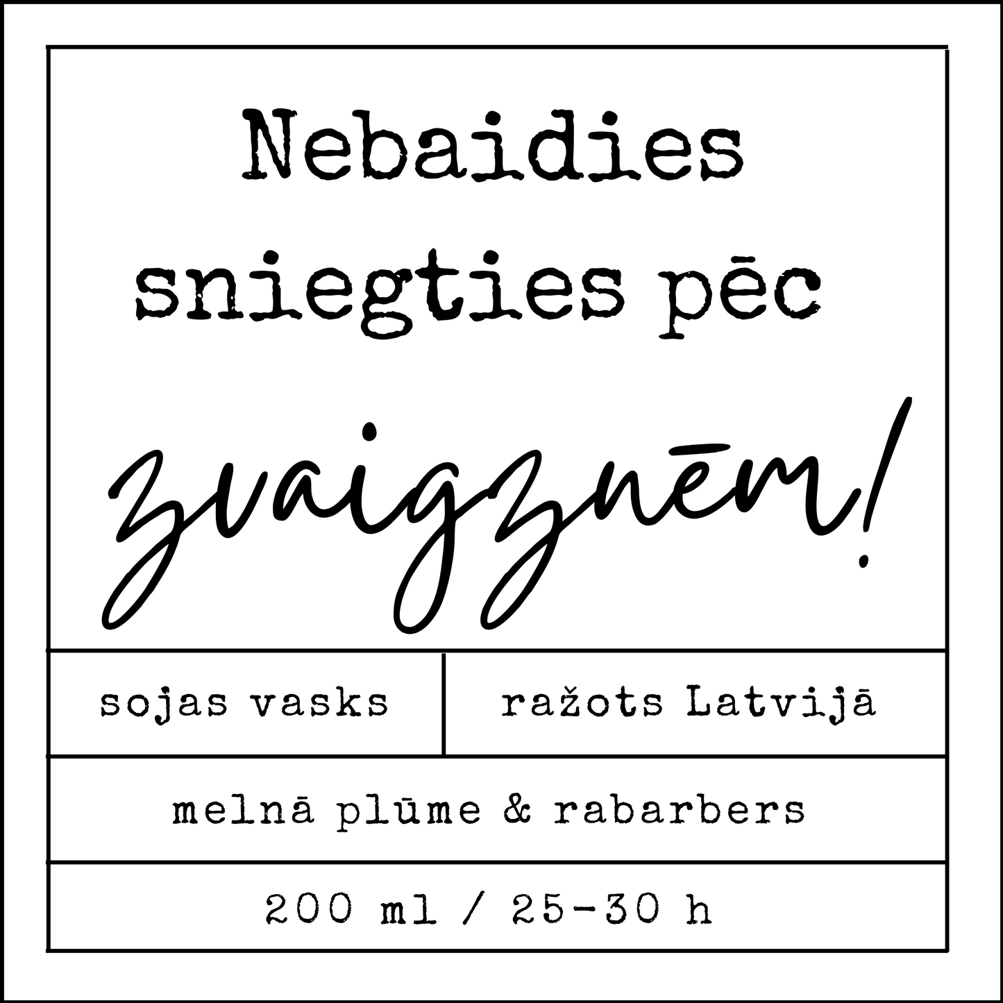 "Don't be afraid to reach for the stars!" soy wax candle