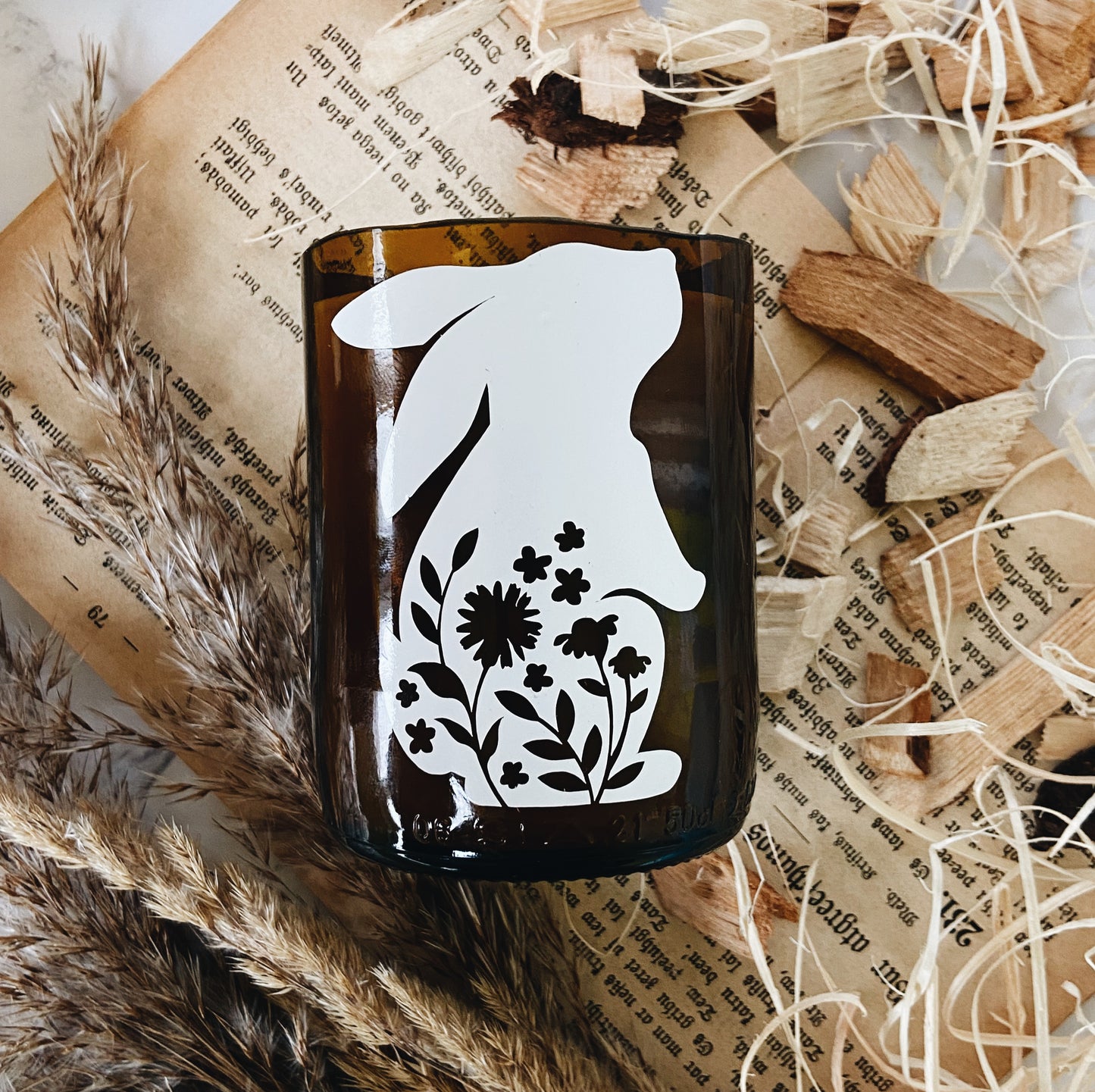 lieldienu zakis sojas vaska svece