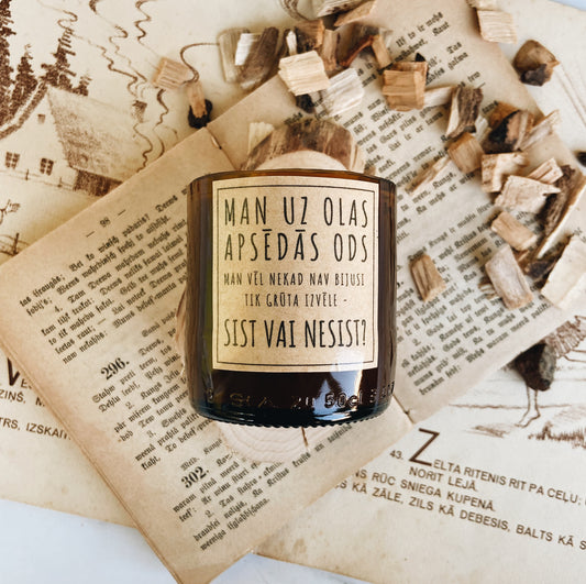 pretodu sojas vaska svece