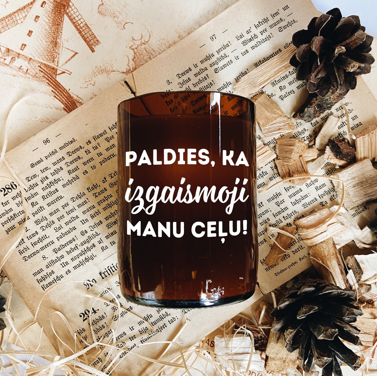 "Thank You for Lighting My Path 2" Soy Wax Candle