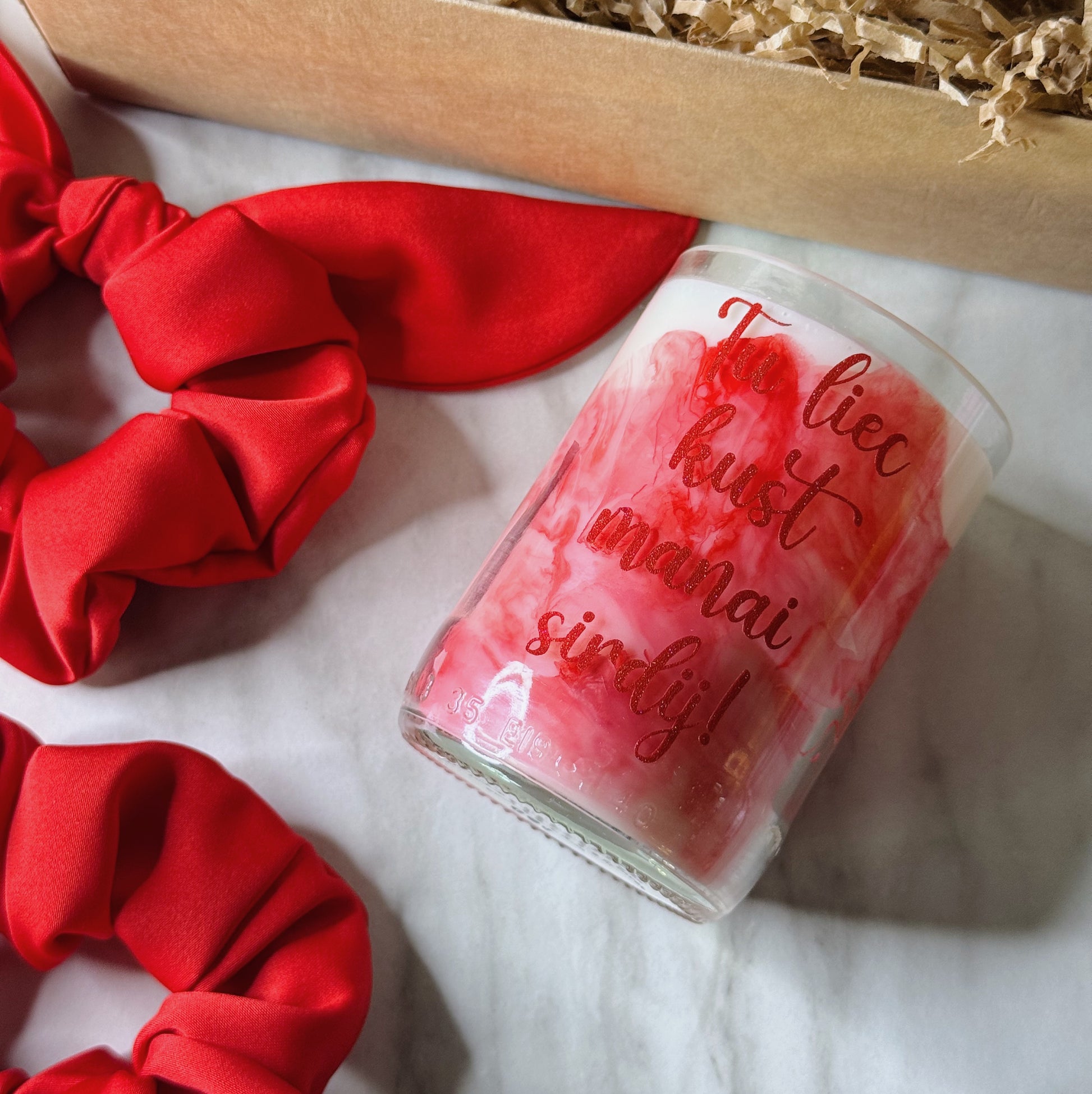 tu liec kust manai sirdij sojas vaska svece