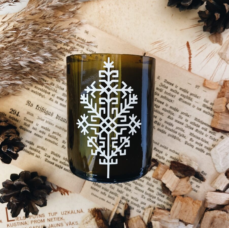 “Ocean Tree” soy wax candle