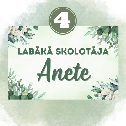 Personalizējams aromātiskais vasks "Piparmētra"