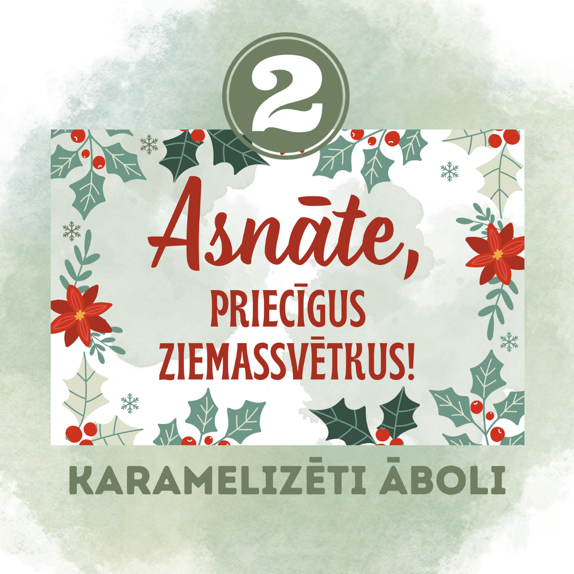 Personalizējams aromātiskais vasks "Ziemasssvētki"