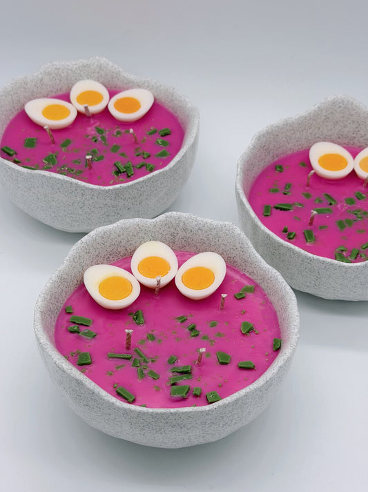 Sojas vaska svece “Aukstā zupa”