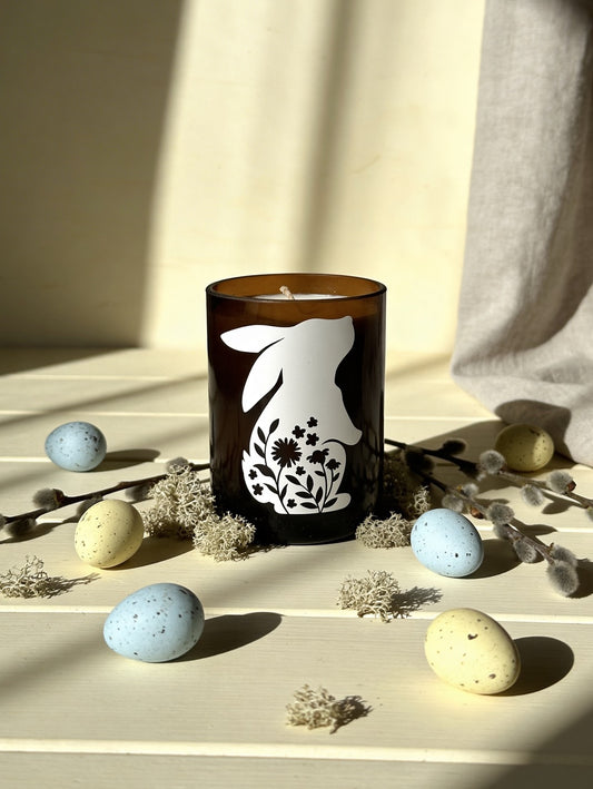 "Easter Bunny" soy wax candle