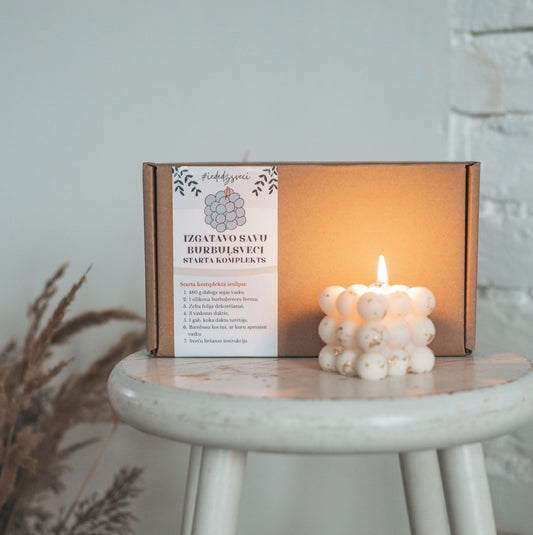 Bubble candle casting starter kit