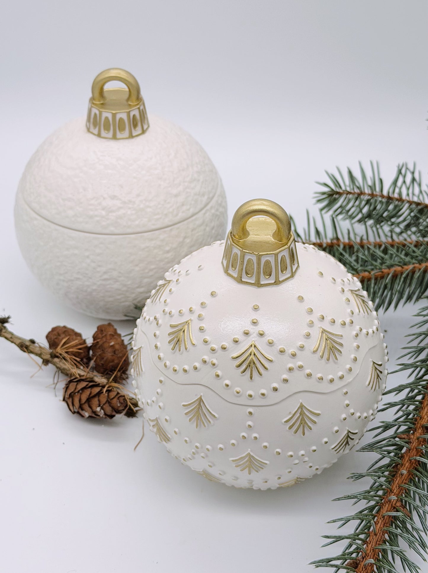 Sojas vaska svece "Svētku pērle”