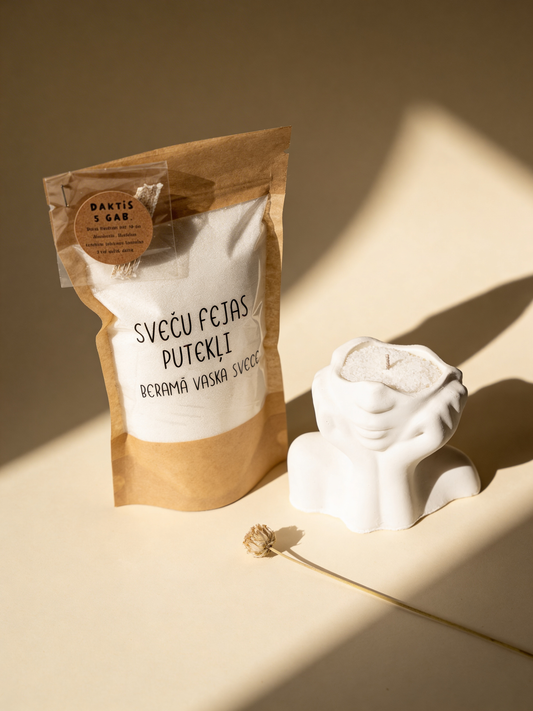 Beramā svece “Sveču fejas putekļi”