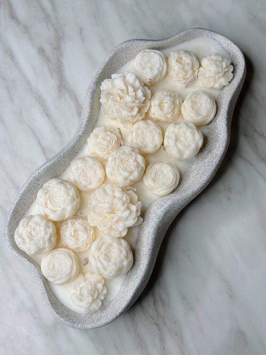 Soy wax candle “Dream Garden”