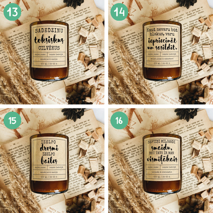 “Esmu brāķis” sojas vaska svece