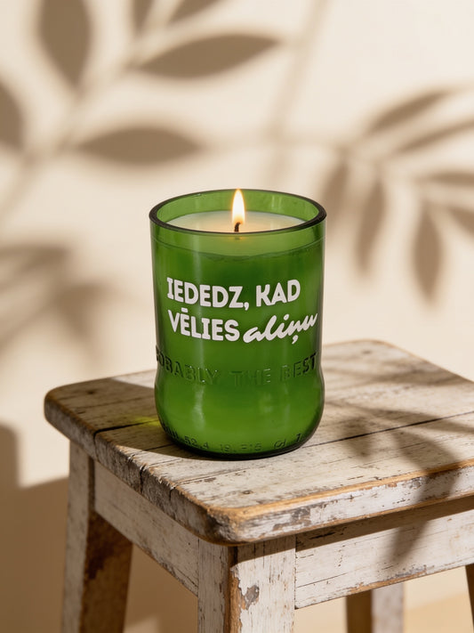 Svece iededz kad velies alinu