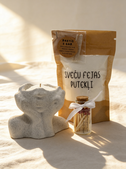 "Gaismas mirklis" beramā vaska dāvanu komplekts