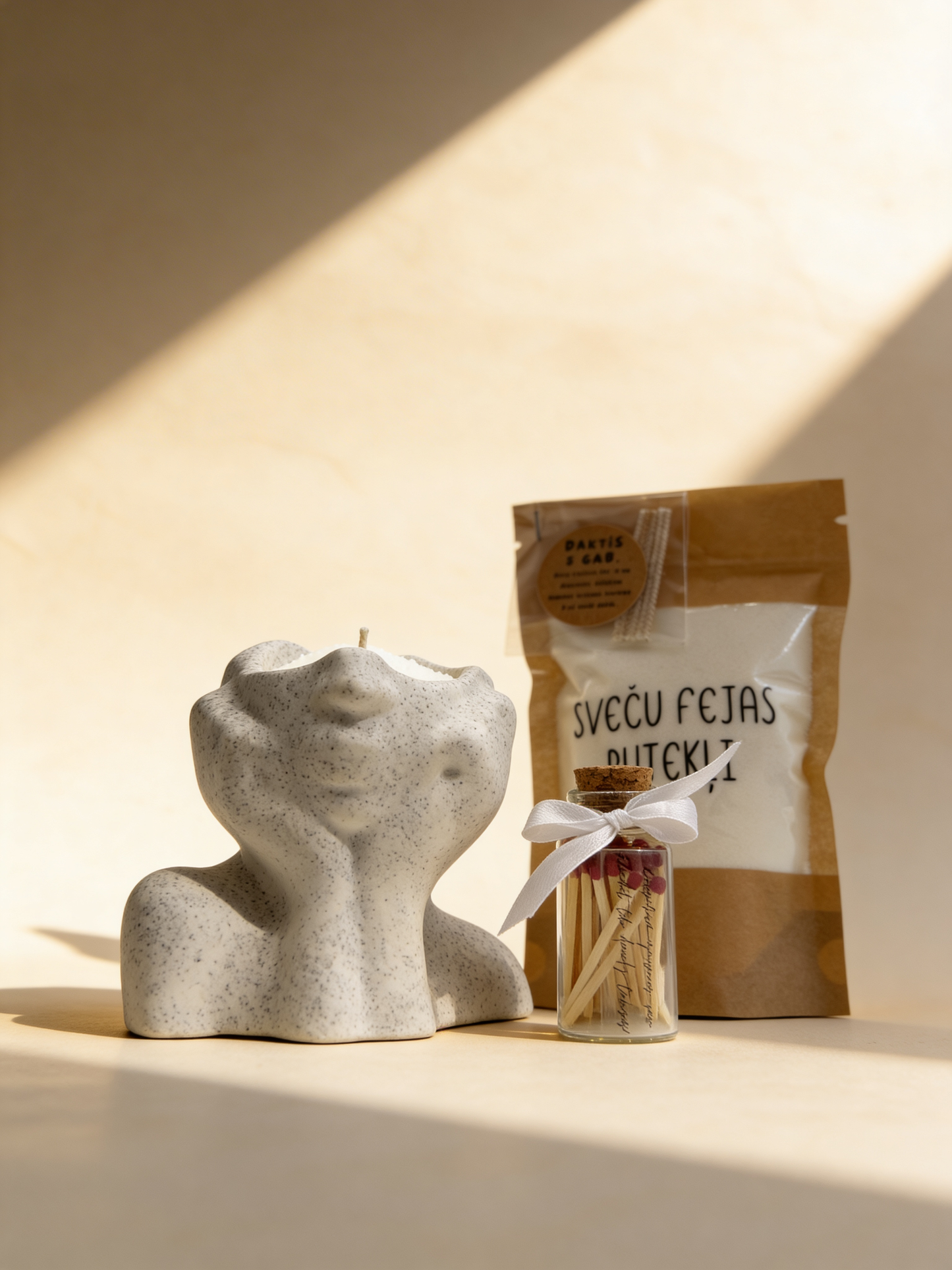 "Gaismas mirklis" beramā vaska dāvanu komplekts