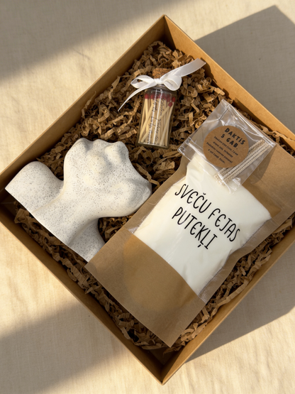 "Gaismas mirklis" beramā vaska dāvanu komplekts