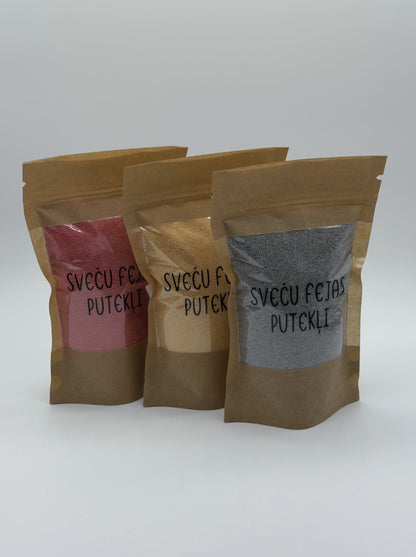 Krāsaina beramā svece “Sveču fejas putekļi”