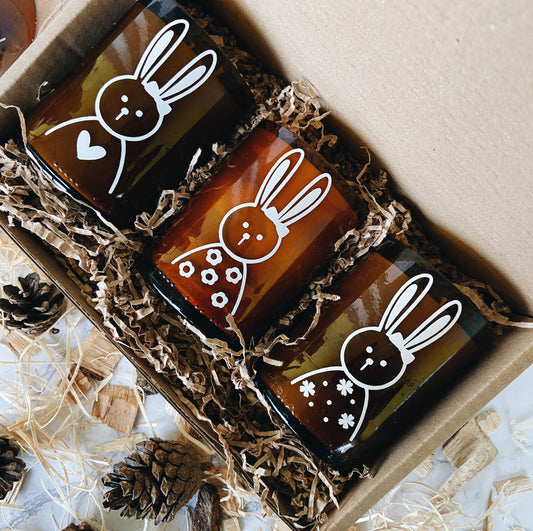 zaku gimene sojas vaska svecu komplekts